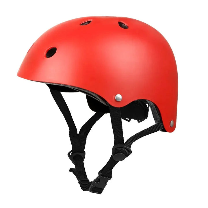 Comfortable Bicycle Helmet - SafeRide Bicycle Helmet-Red-S (20.1–21.7 inches)-Nora Luxe