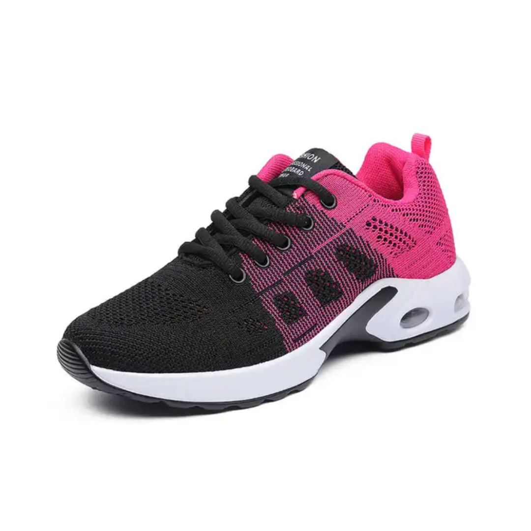 Comfortable & Breathable Orthopedic Women's Sneakers – Marlene-Blue Pink-3-Nora Luxe