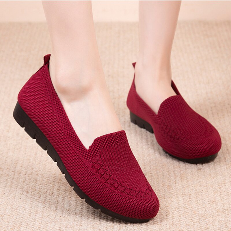 Comfortable & Breathable Women's Slip-On Everyday Shoes with Arch Support – Leona-Pink-3-Nora Luxe