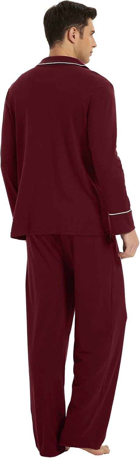 Comfortable Cotton Men's Pajama - Leo-Black-S-Nora Luxe