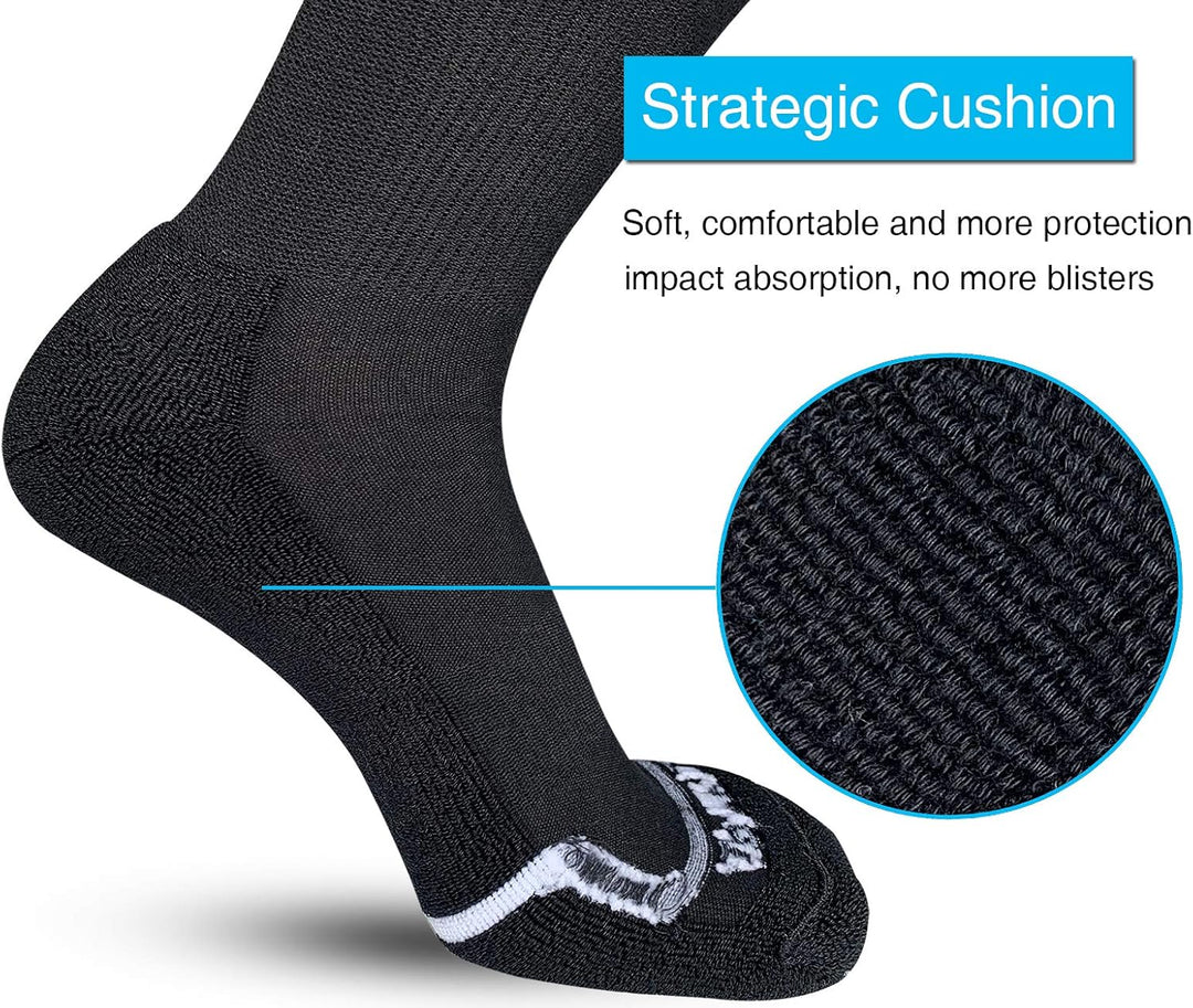 Comfortable Cotton Sports Socks (4 or 6 Pairs) - Lucas-Green (4 pairs)-Nora Luxe