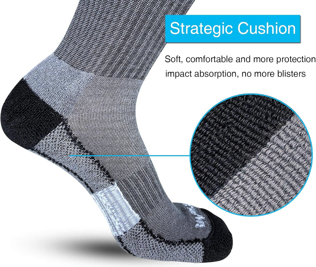 Comfortable Cotton Sports Socks (4 or 6 Pairs) - Lucas-Green (4 pairs)-Nora Luxe