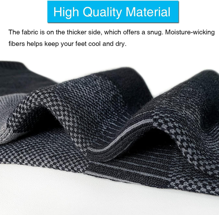 Comfortable Cotton Sports Socks (4 or 6 Pairs) - Lucas-Green (4 pairs)-Nora Luxe