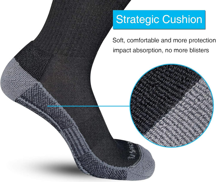 Comfortable Cotton Sports Socks (4 or 6 Pairs) - Lucas-Green (4 pairs)-Nora Luxe