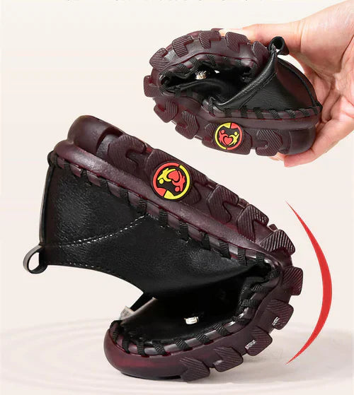 Comfortable Flat Women's Loafer – Ella-Black-4.5-The Livary