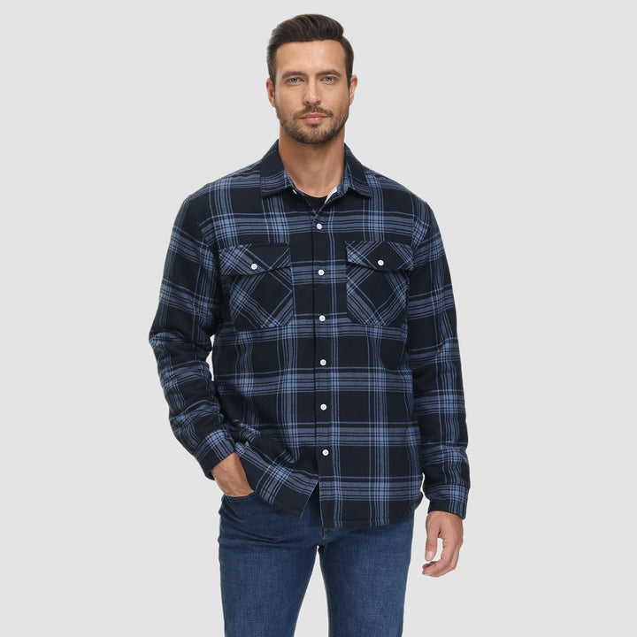 Comfortable Fleece Shirt - Ruben-Brown-S-Nora Luxe