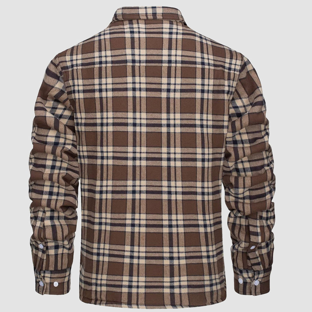 Comfortable Fleece Shirt - Ruben-Brown-S-Nora Luxe