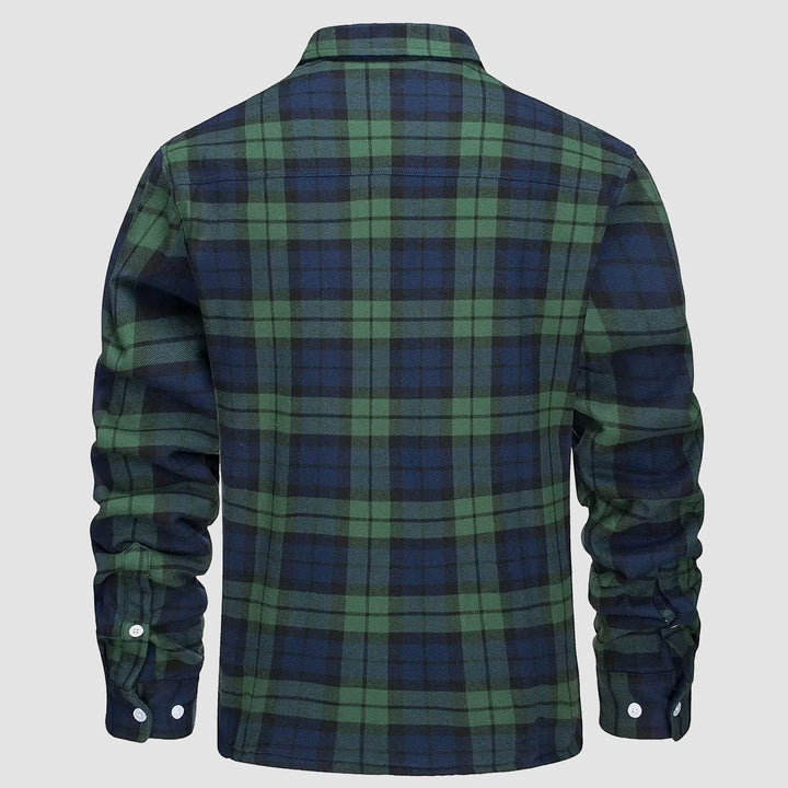 Comfortable Fleece Shirt - Ruben-Brown-S-Nora Luxe