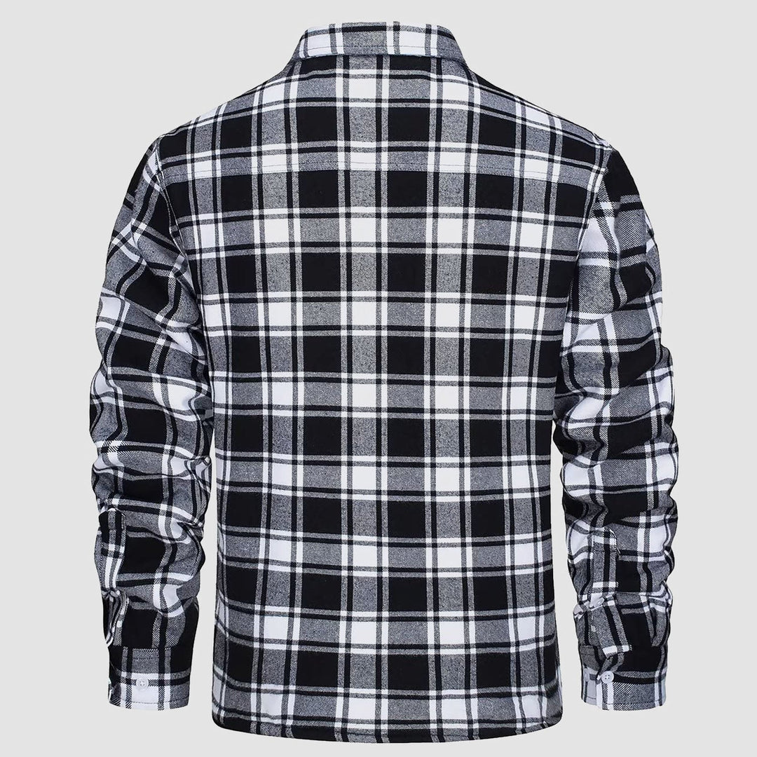 Comfortable Fleece Shirt - Ruben-Brown-S-Nora Luxe