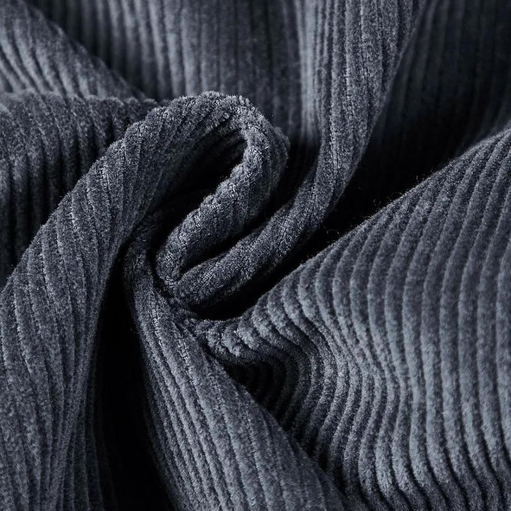 Comfortable Grey Corduroy Jacket - Rover-M-Nora Luxe
