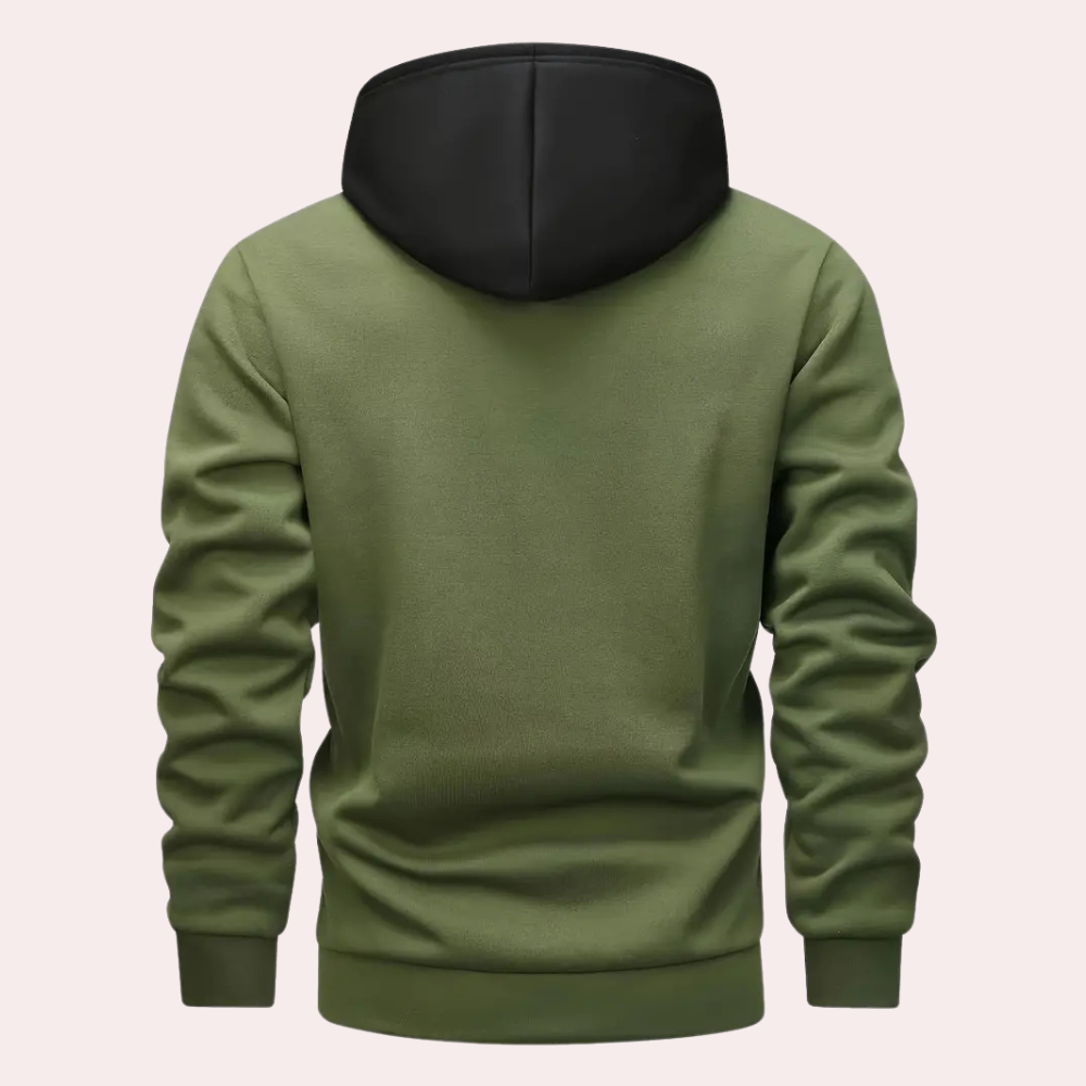 Comfortable Hoodie for Men - Rowan-Black-S-Nora Luxe