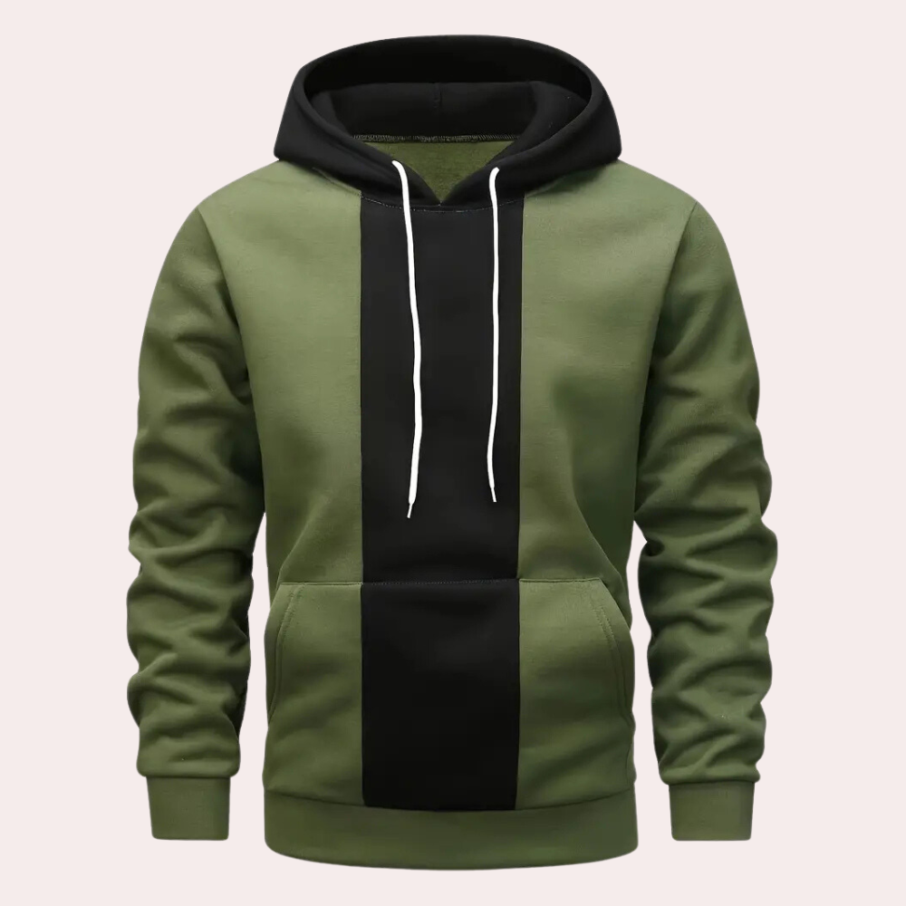 Comfortable Hoodie for Men - Rowan-Green-S-Nora Luxe
