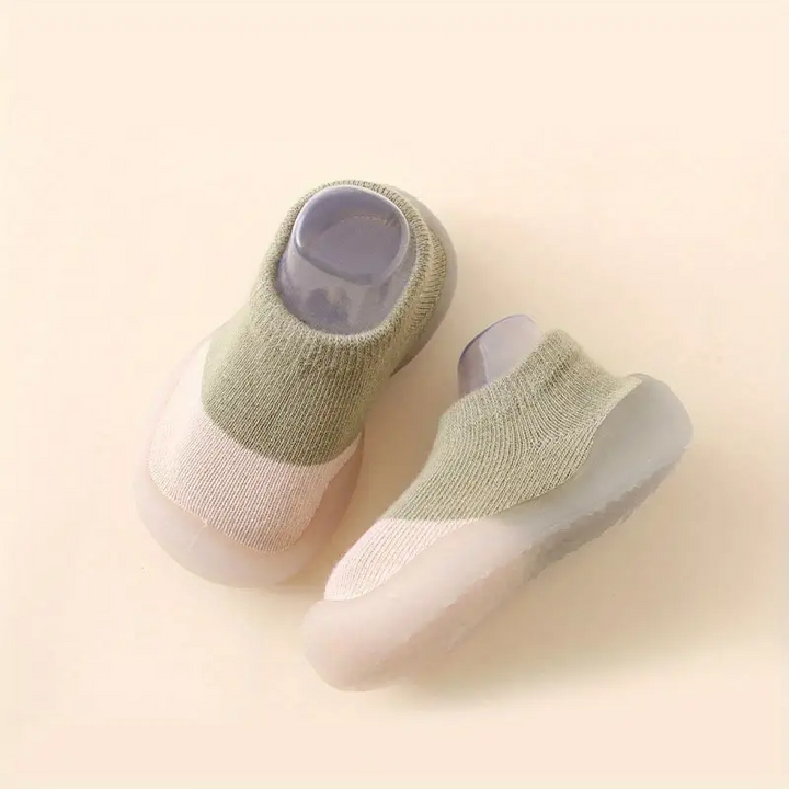 Comfortable Kids' Barefoot Shoes - NaturalStep Sneakers-Green-3 – 4-Nora Luxe