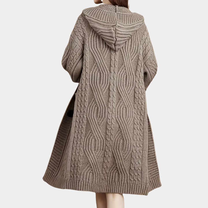 Comfortable Knitted Cardigan for Women - Mira-XS-Nora Luxe