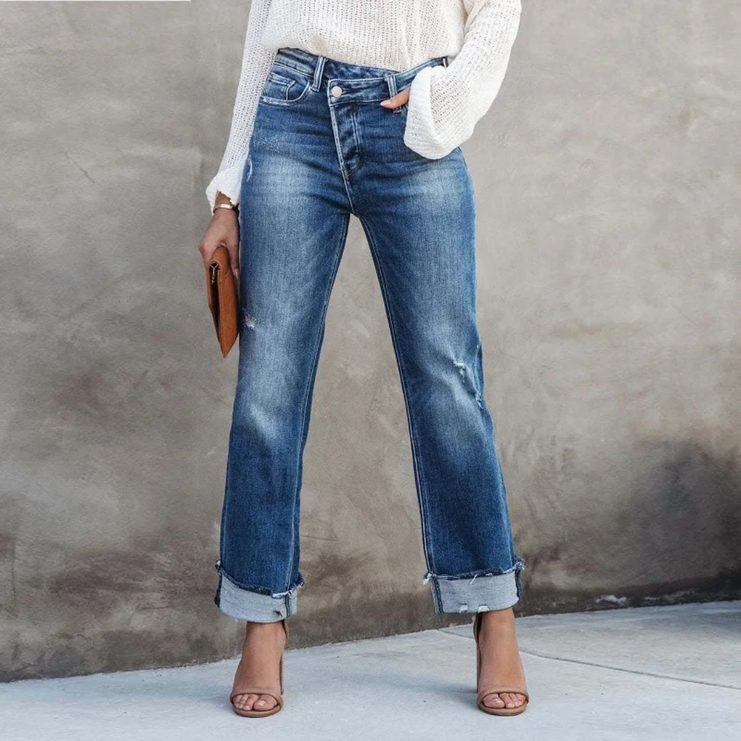 Comfortable Ladies Jeans - Elise-S-Nora Luxe