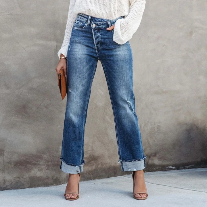 Comfortable Ladies Jeans - Elise-S-Nora Luxe