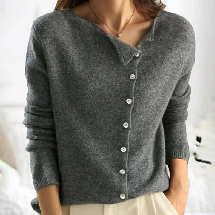 Comfortable Ladies Sweater - Ivy-Gray-S-Nora Luxe
