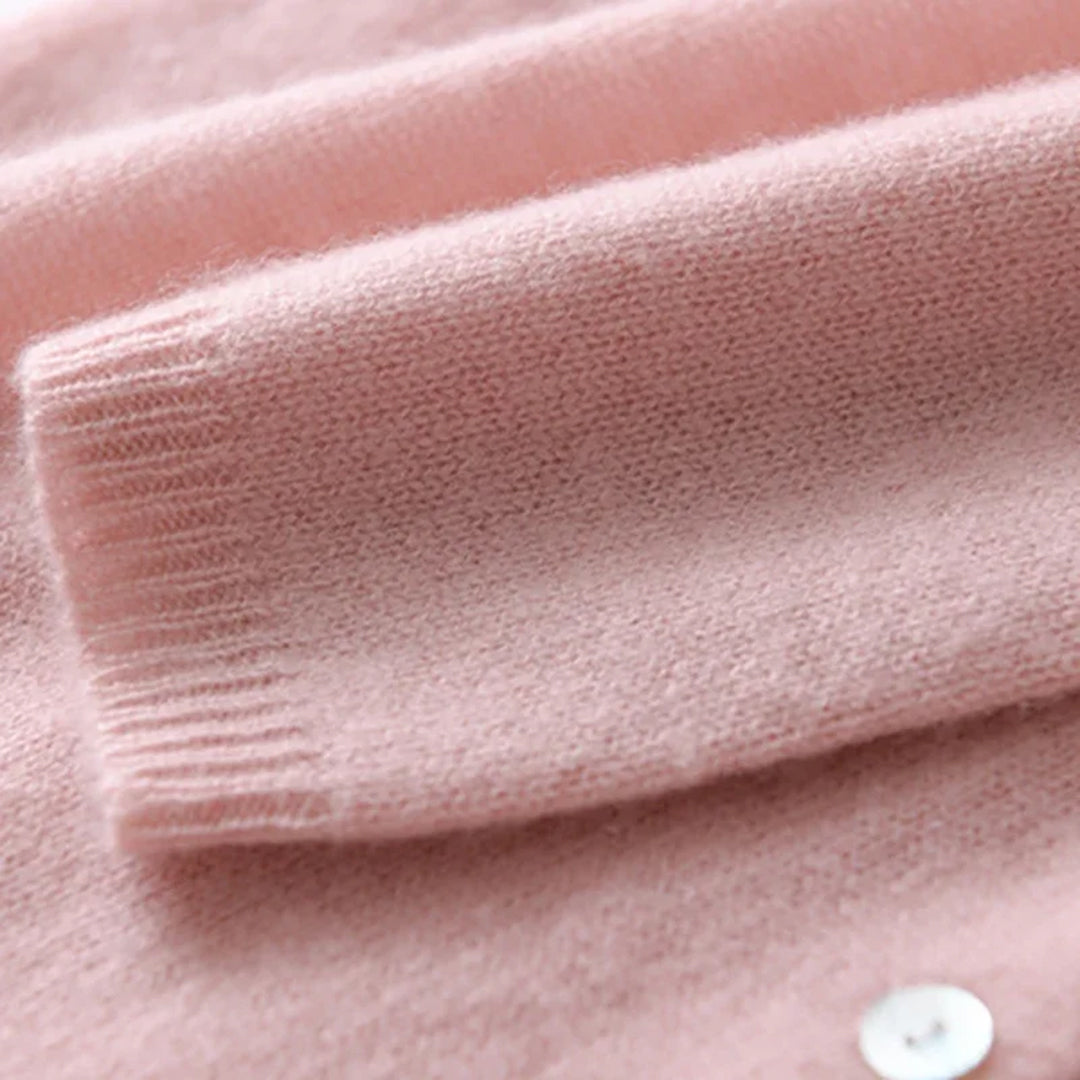 Comfortable Ladies Sweater - Ivy-Pink-S-Nora Luxe