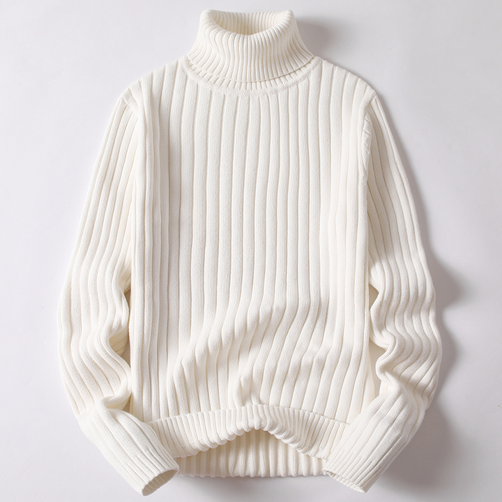 Comfortable Ladies Sweater - Mila-White-M-Nora Luxe