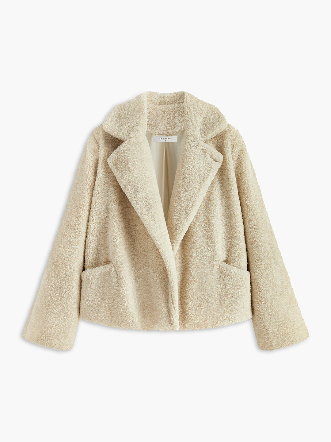 Comfortable Ladies Teddy Coat - Aveline-S-Nora Luxe