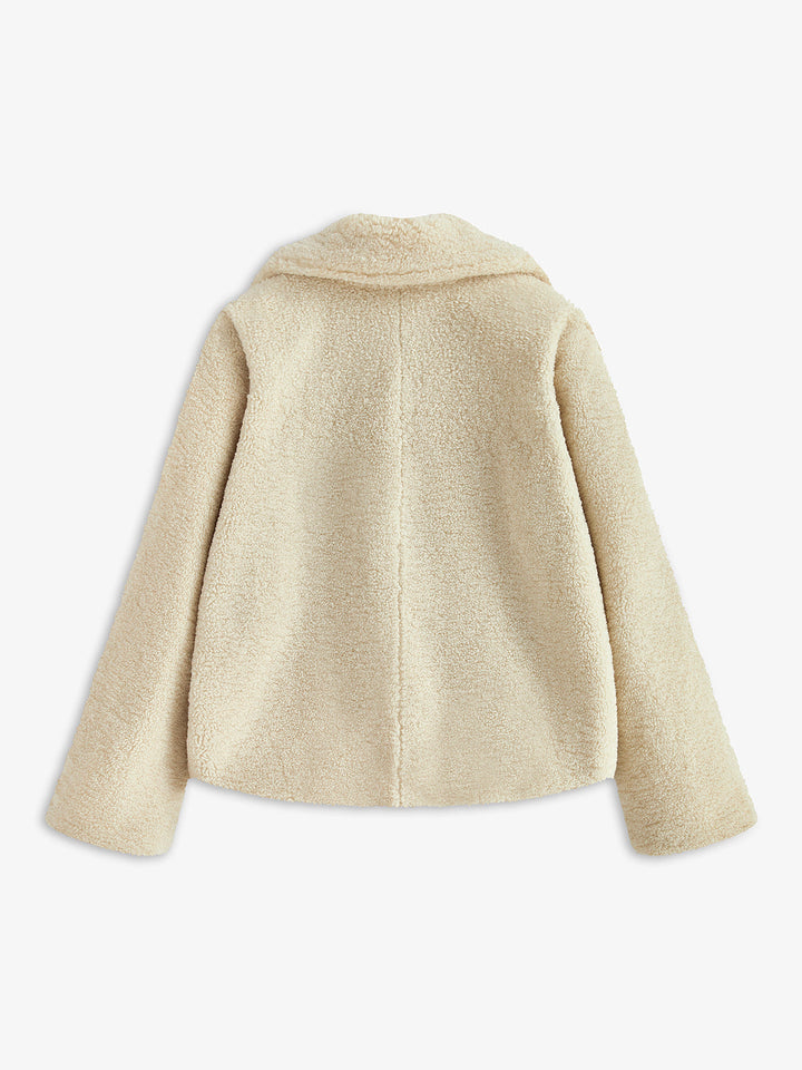 Comfortable Ladies Teddy Coat - Aveline-S-Nora Luxe