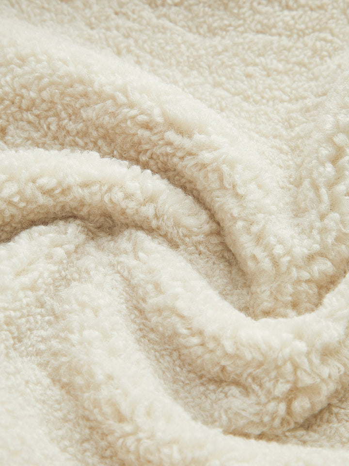 Comfortable Ladies Teddy Coat - Aveline-S-Nora Luxe