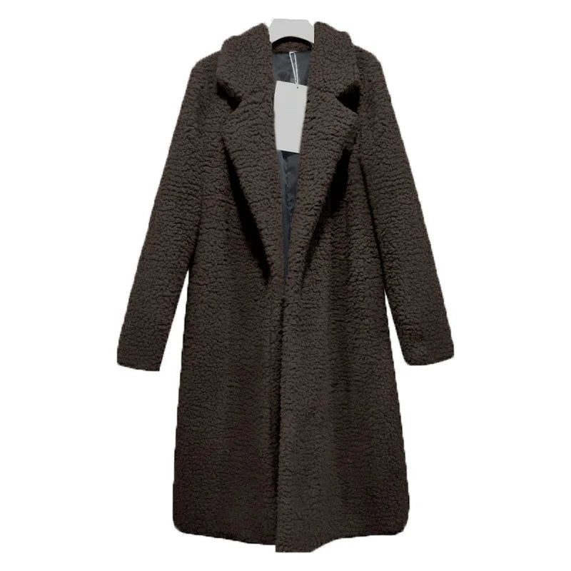 Comfortable Ladies Winter Coat - Mila-Brown-S-Nora Luxe