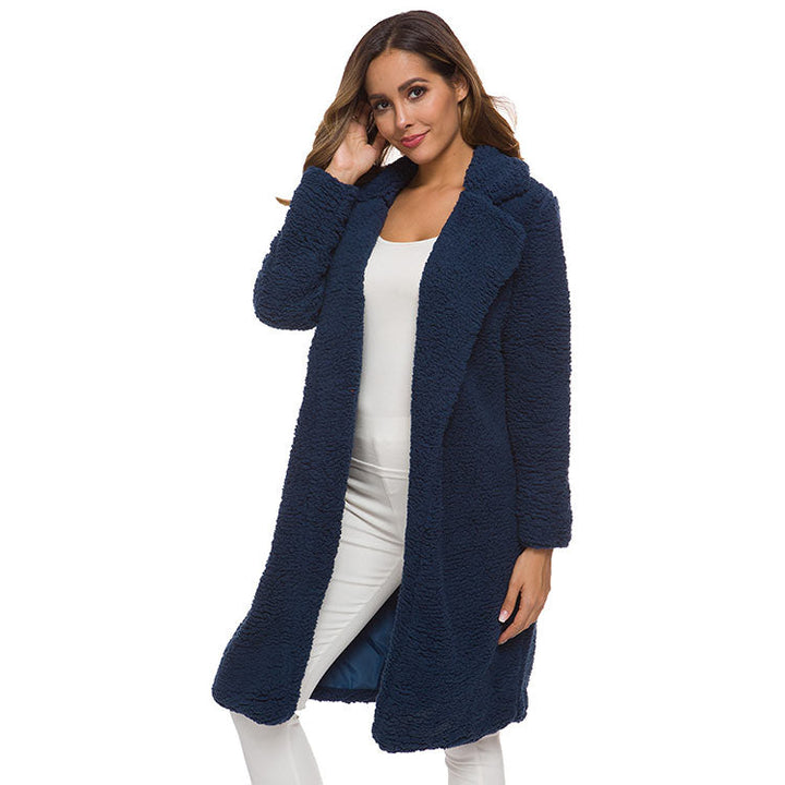 Comfortable Ladies Winter Coat - Mila-Dark Gray-S-Nora Luxe