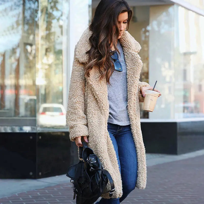 Comfortable Ladies Winter Coat - Mila-Dark Gray-S-Nora Luxe