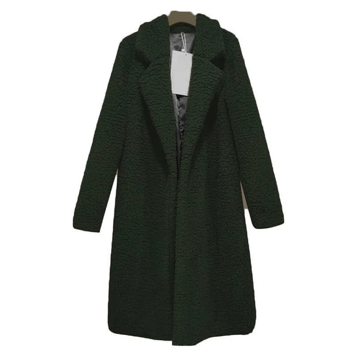 Comfortable Ladies Winter Coat - Mila-Dark Gray-S-Nora Luxe