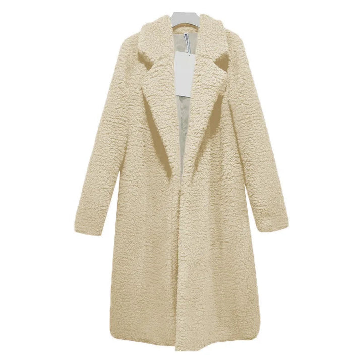 Comfortable Ladies Winter Coat - Mila-Khaki-S-Nora Luxe