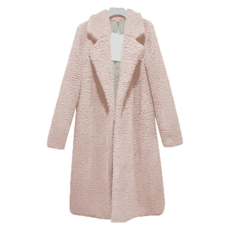 Comfortable Ladies Winter Coat - Mila-Pink-S-Nora Luxe