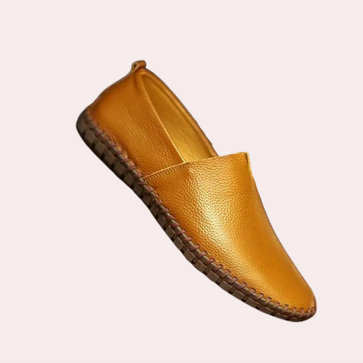 Comfortable Leather Slip-Ons for Men - Milan-Brown-7-Nora Luxe