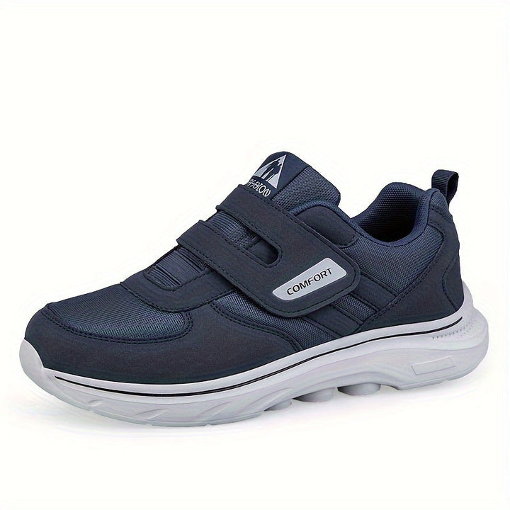 Comfortable Loop Shoes with Velcro - EasyStride-Black-3.5-Nora Luxe