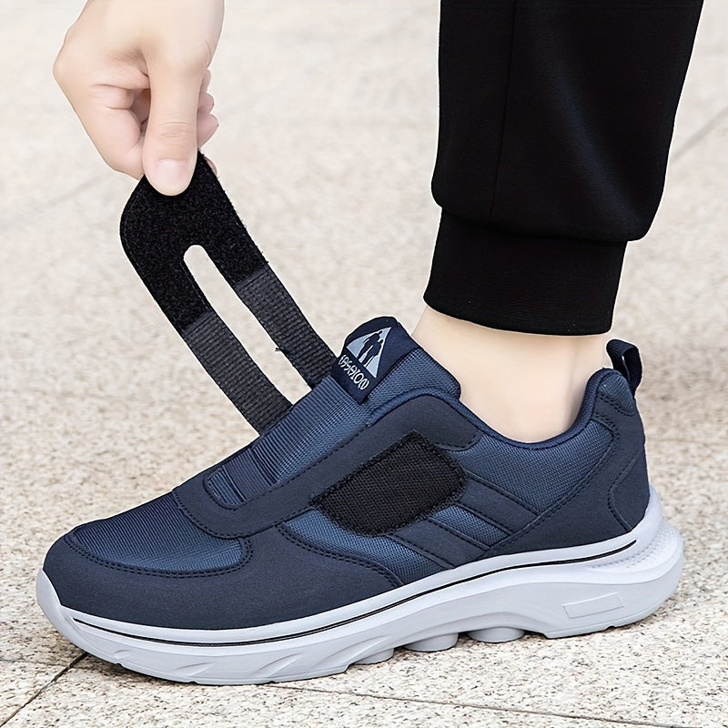 Comfortable Loop Shoes with Velcro - EasyStride-Black-3.5-Nora Luxe