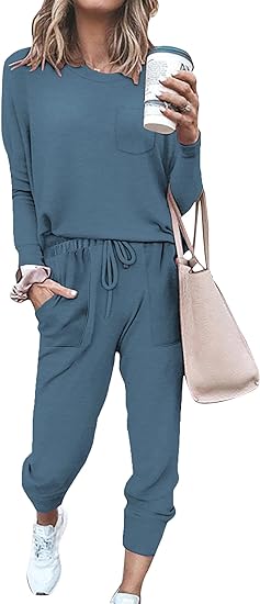Comfortable Lounge Set - Emma-Blue-S-Nora Luxe