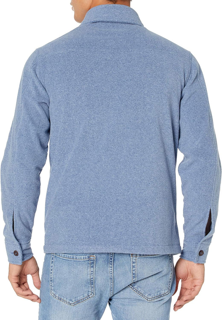 Comfortable Men's Fleece Shirt - Max-Black-S-Nora Luxe