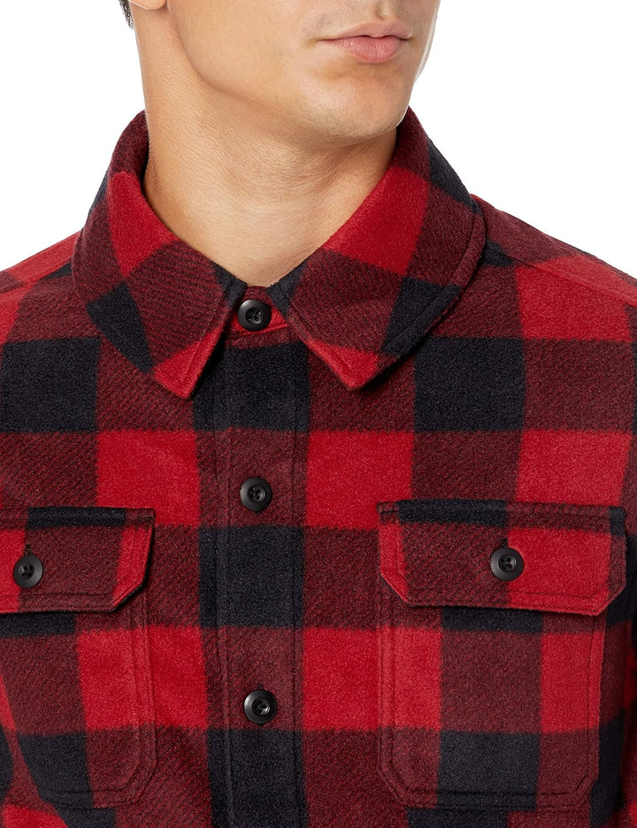 Comfortable Men's Fleece Shirt - Max-Black-S-Nora Luxe