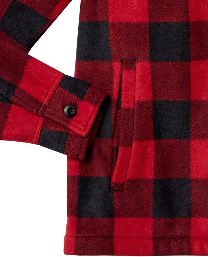 Comfortable Men's Fleece Shirt - Max-Black-S-Nora Luxe