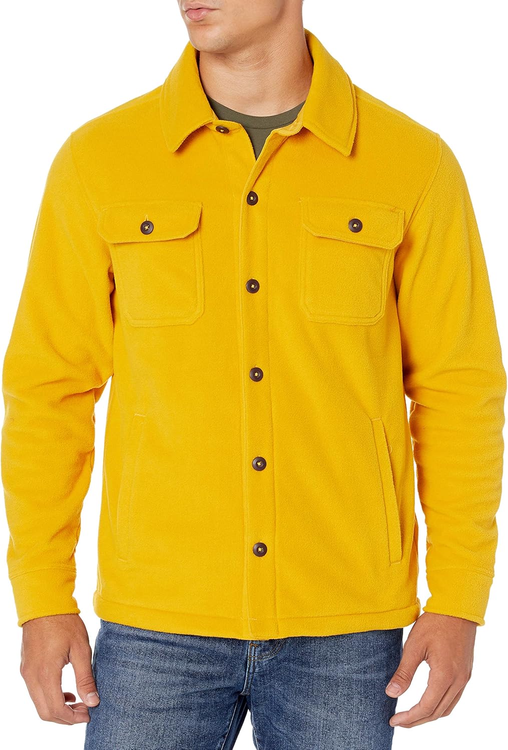 Comfortable Men's Fleece Shirt - Max-Black-S-Nora Luxe