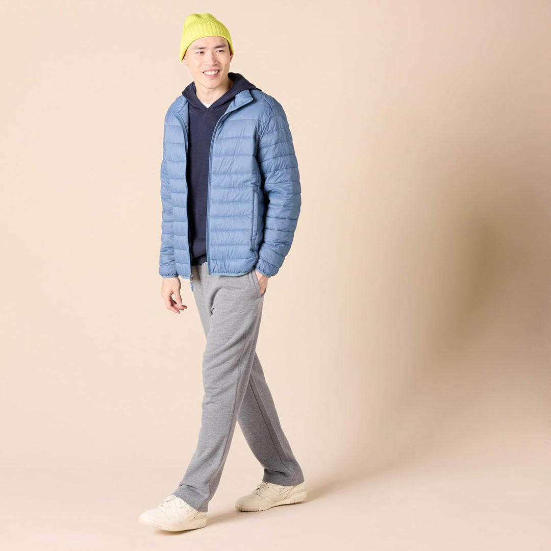 Comfortable Men's Fleece Sweatpants - Luca-Black-S-Nora Luxe