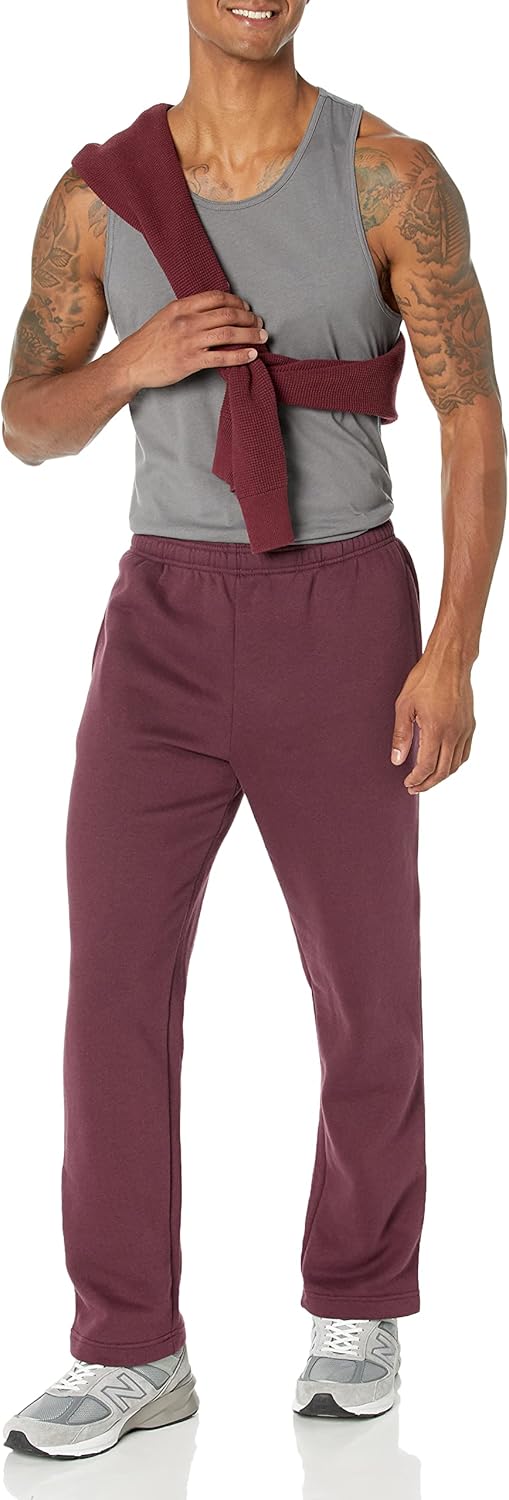 Comfortable Men's Fleece Sweatpants - Luca-Black-S-Nora Luxe