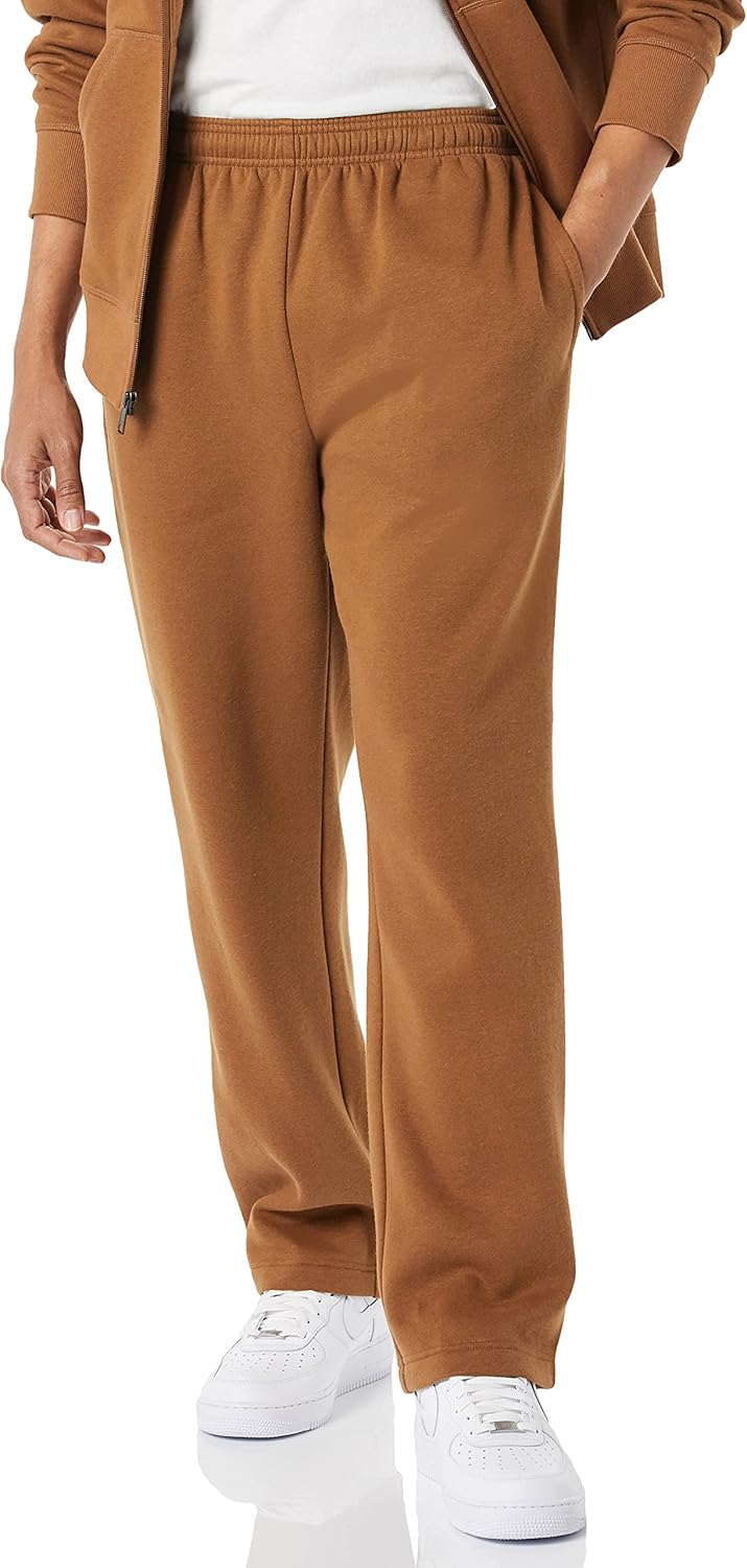 Comfortable Men's Fleece Sweatpants - Luca-Black-S-Nora Luxe