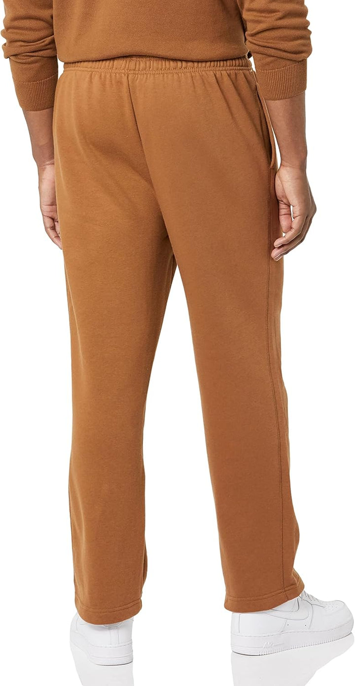 Comfortable Men's Fleece Sweatpants - Luca-Black-S-Nora Luxe