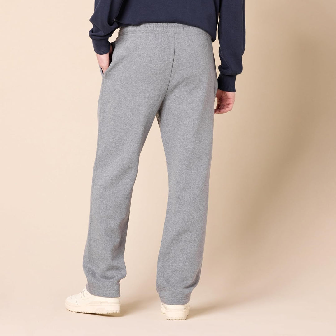 Comfortable Men's Fleece Sweatpants - Luca-Black-S-Nora Luxe