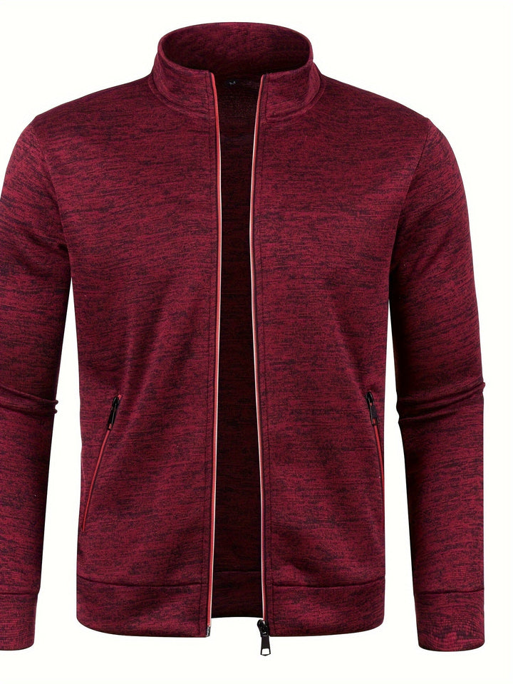 Comfortable Men's Flex Vest - Liam-Bordeaux Red-S-Nora Luxe