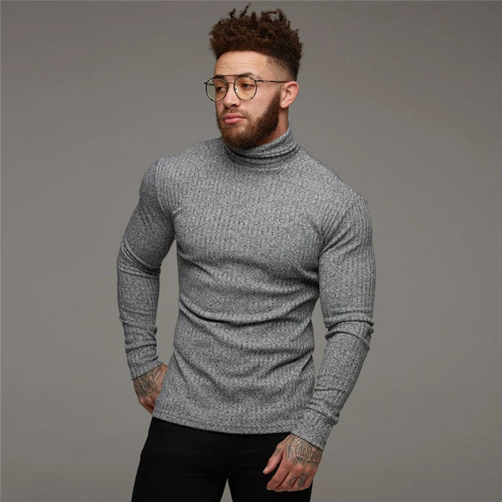 Comfortable Men's Jumper - Oliver-Gray-M-Nora Luxe