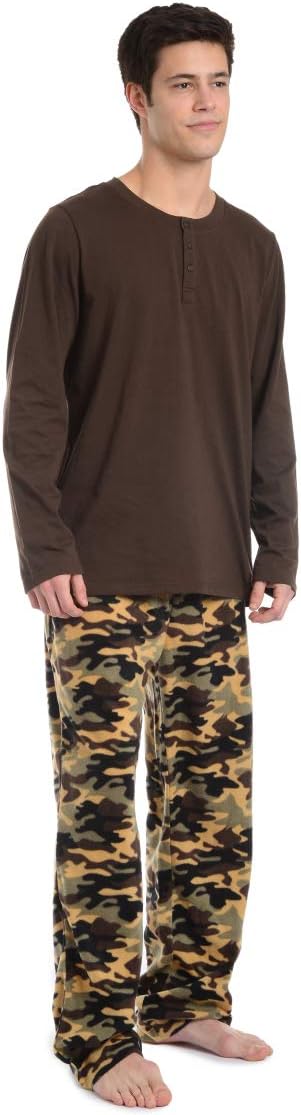 Comfortable Men's Pajama Set - Sean-Black Red-S-Nora Luxe
