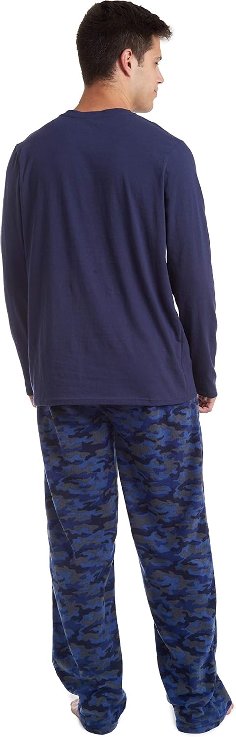 Comfortable Men's Pajama Set - Sean-Black Red-S-Nora Luxe