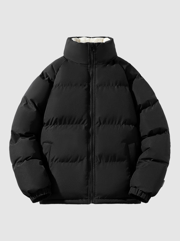Comfortable Men's Puffer Jacket - Arlo-Brown-S-Nora Luxe
